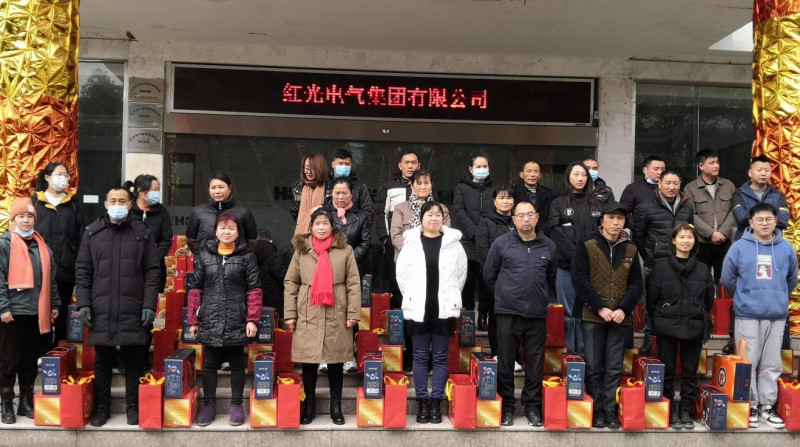 工会慰问送温暖，，，，浓浓眷注显真情