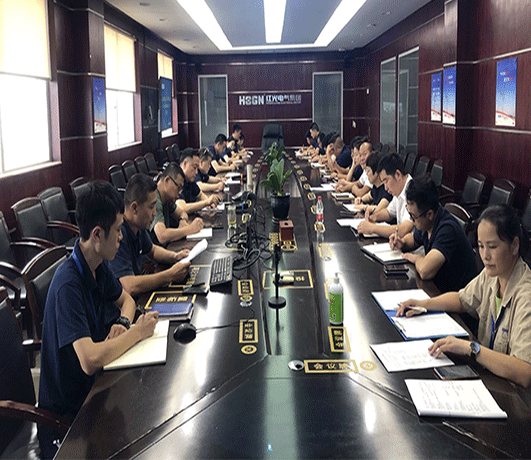 云顶集团电气集团2020年度“质量月”活动启动大会顺遂召开